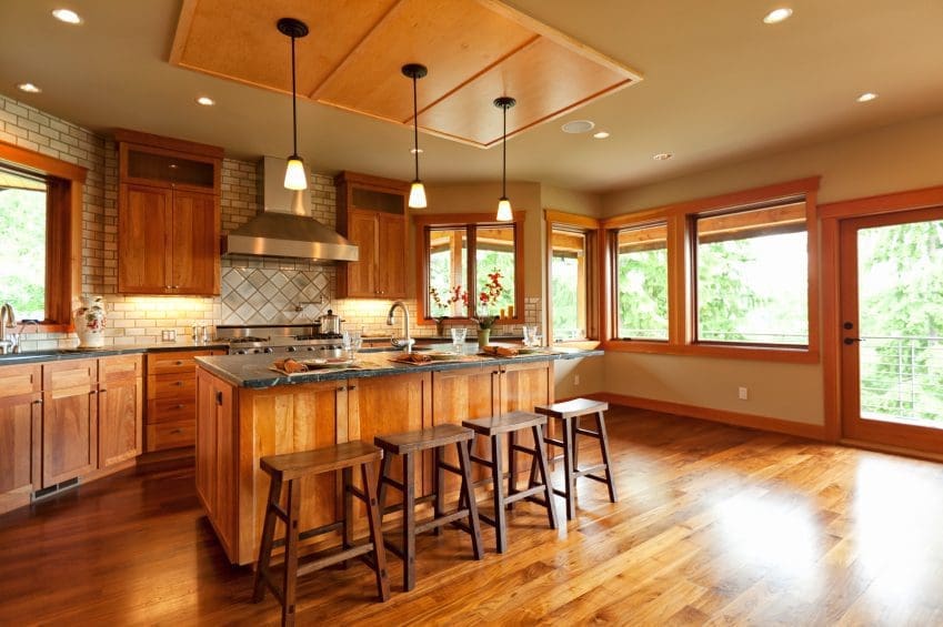 Wood Flooring Moves Back into the Kitchen