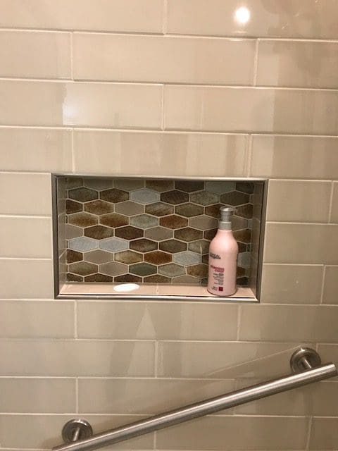 Storage Solutions in the Shower