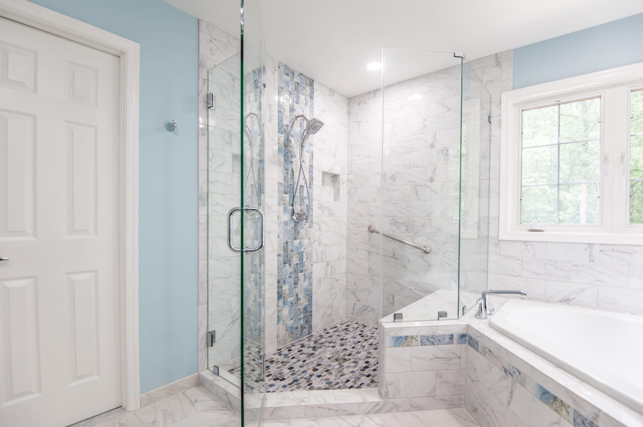 Beautiful and Breezy Master Bathroom Remodel in Manassas, VA