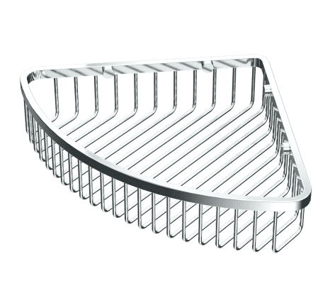 A Shower corner shelf.